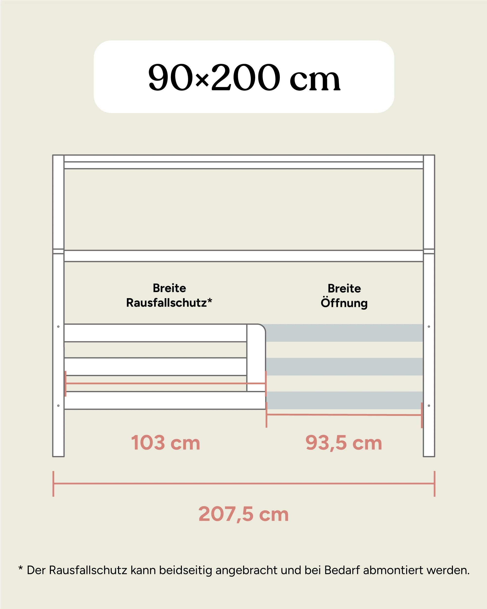 Hausbett Sona | Kiefer Weiß - Image 6