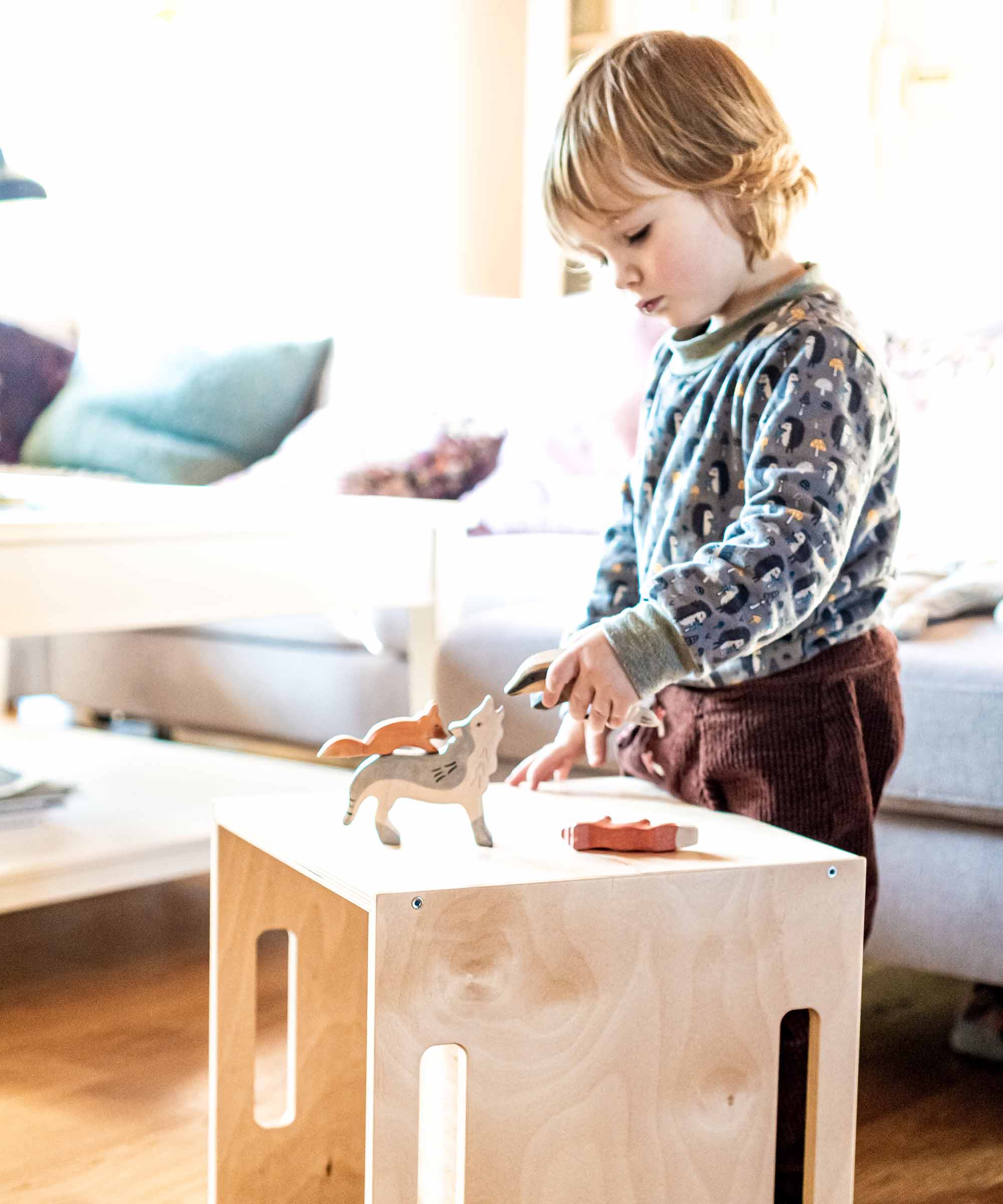 Hocker | Birke Weiß - Image 4