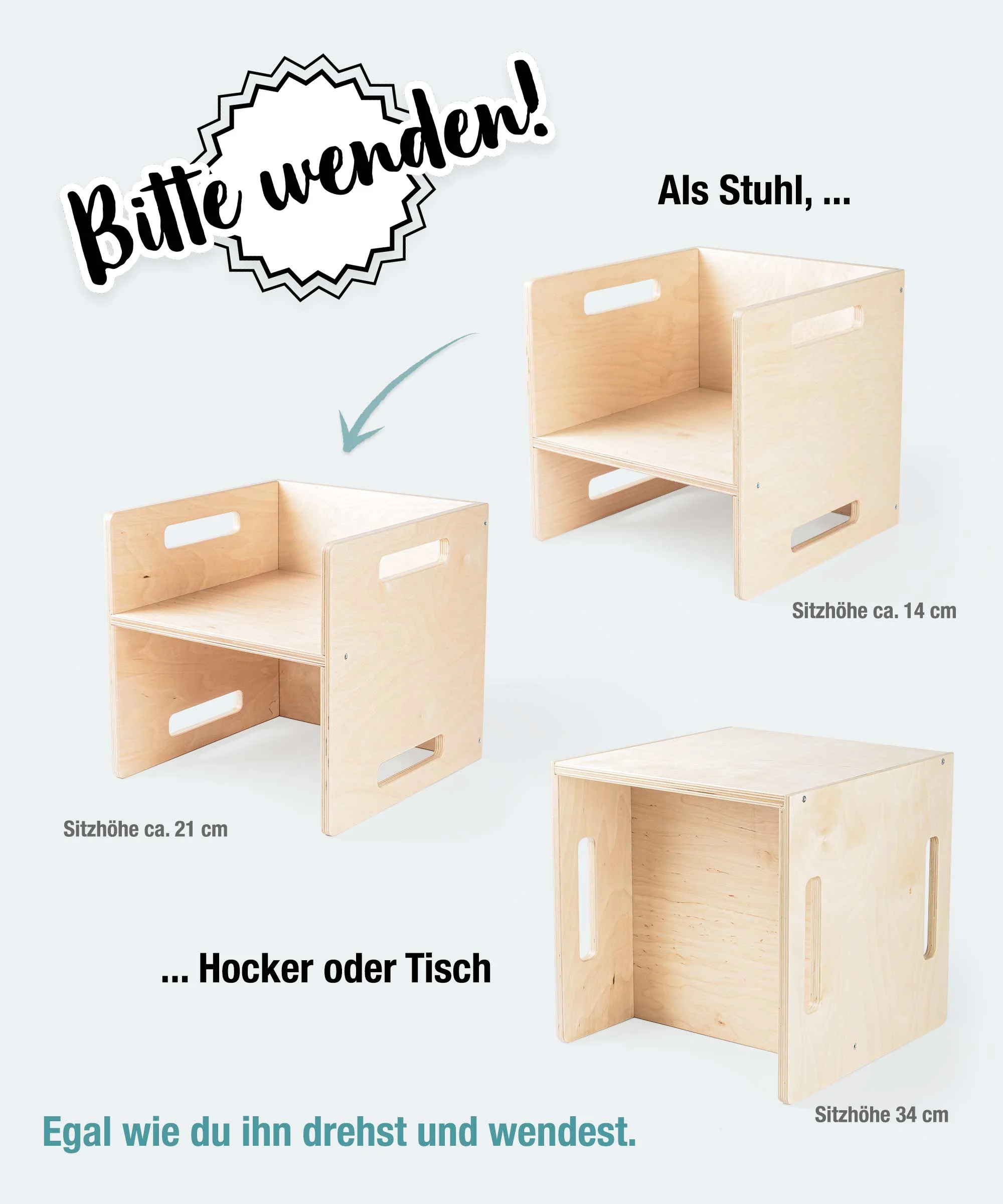 Hocker | Birke Weiß - Image 7