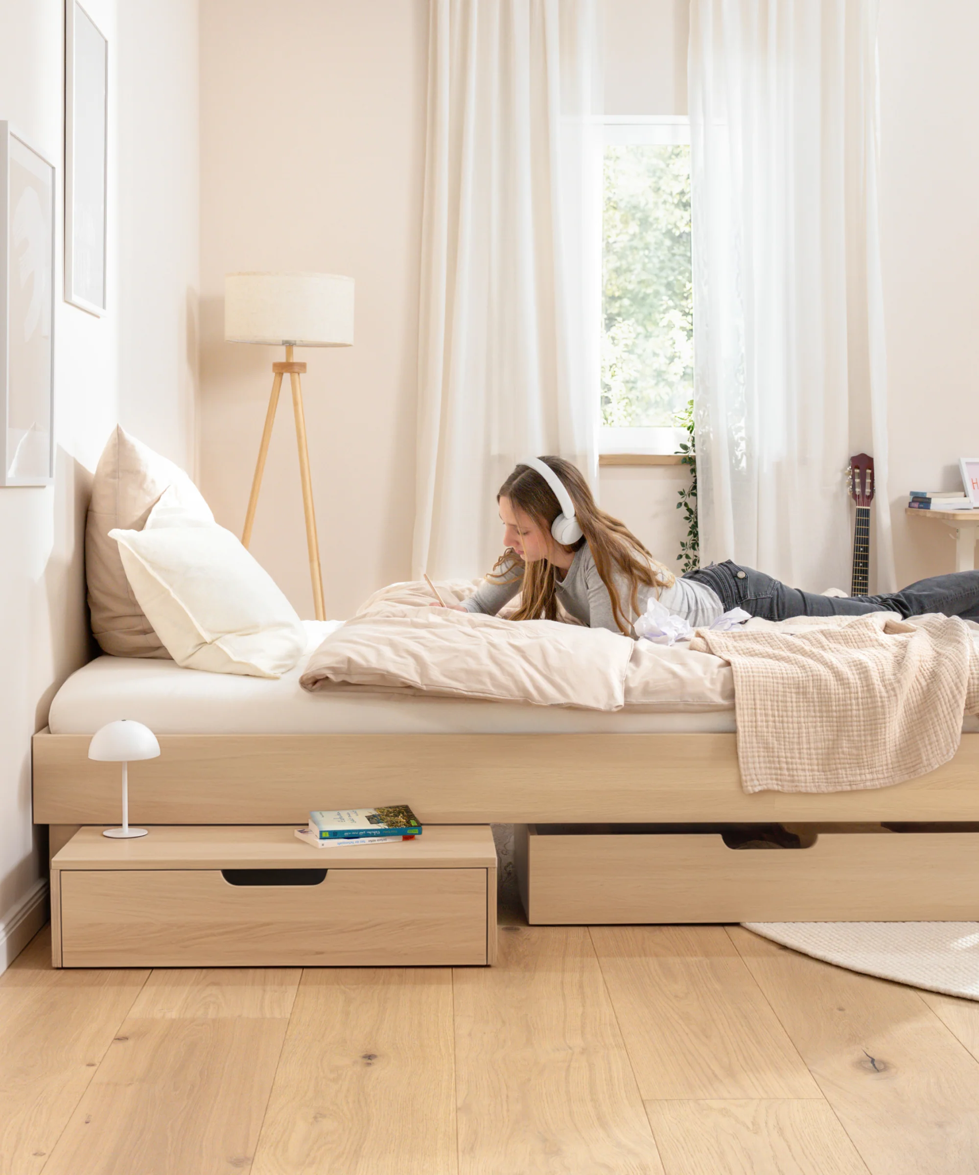 Jugendbett Plano | Buche | 140 × 200 cm - Image 10