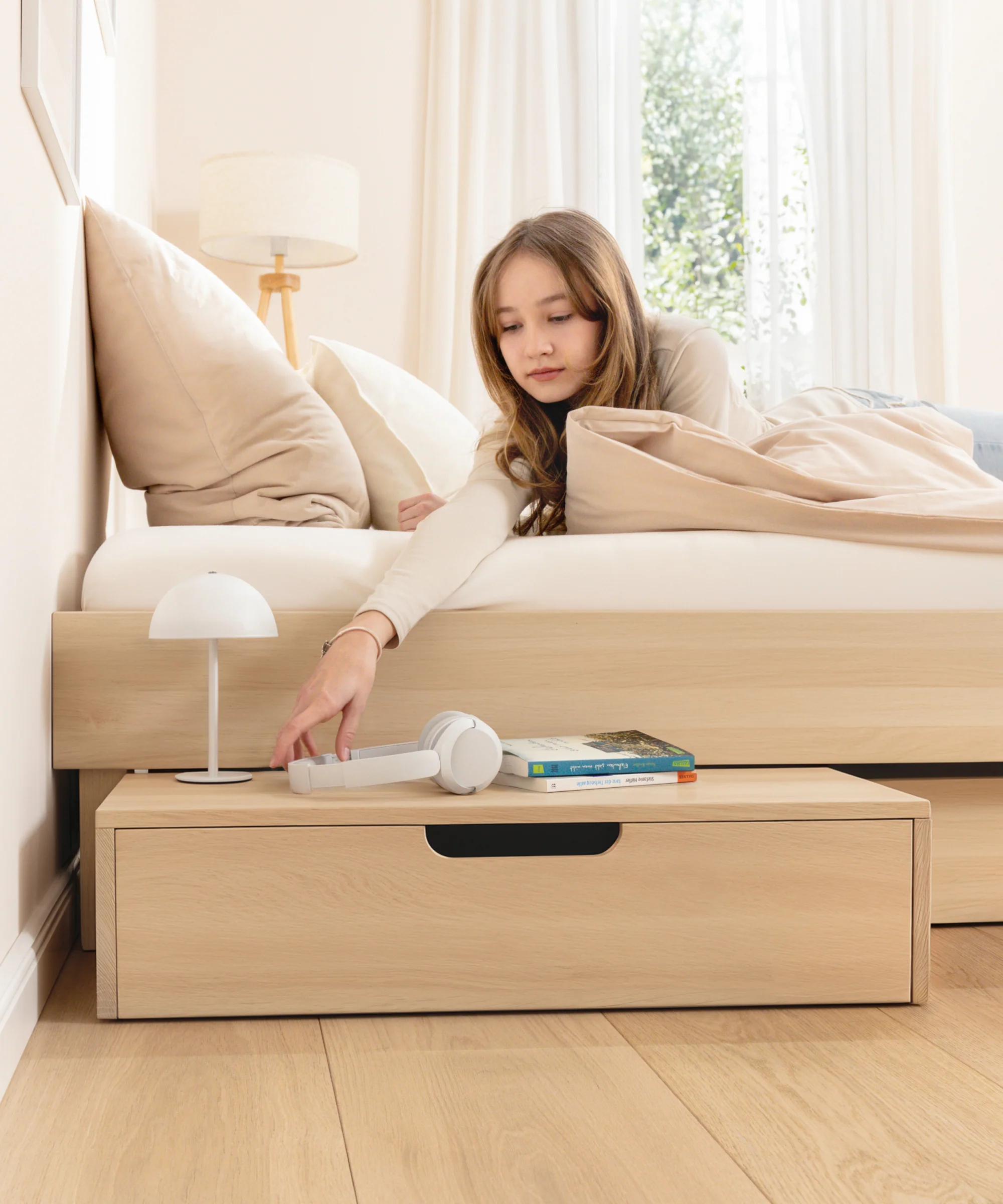 Jugendbett Plano | Buche | 140 × 200 cm - Image 7