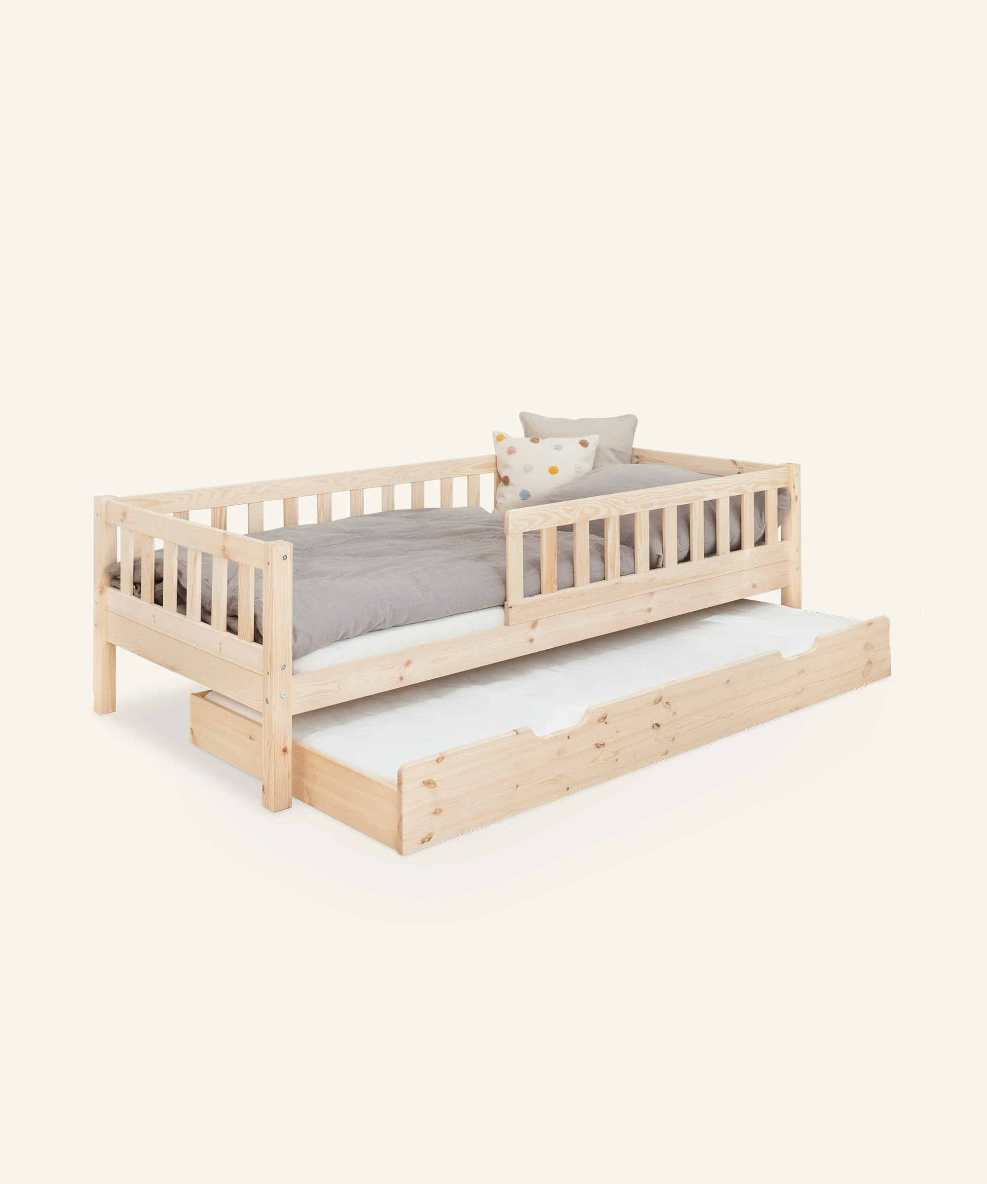 Kinderbett Lille  |  Kiefer Natur - Image 14
