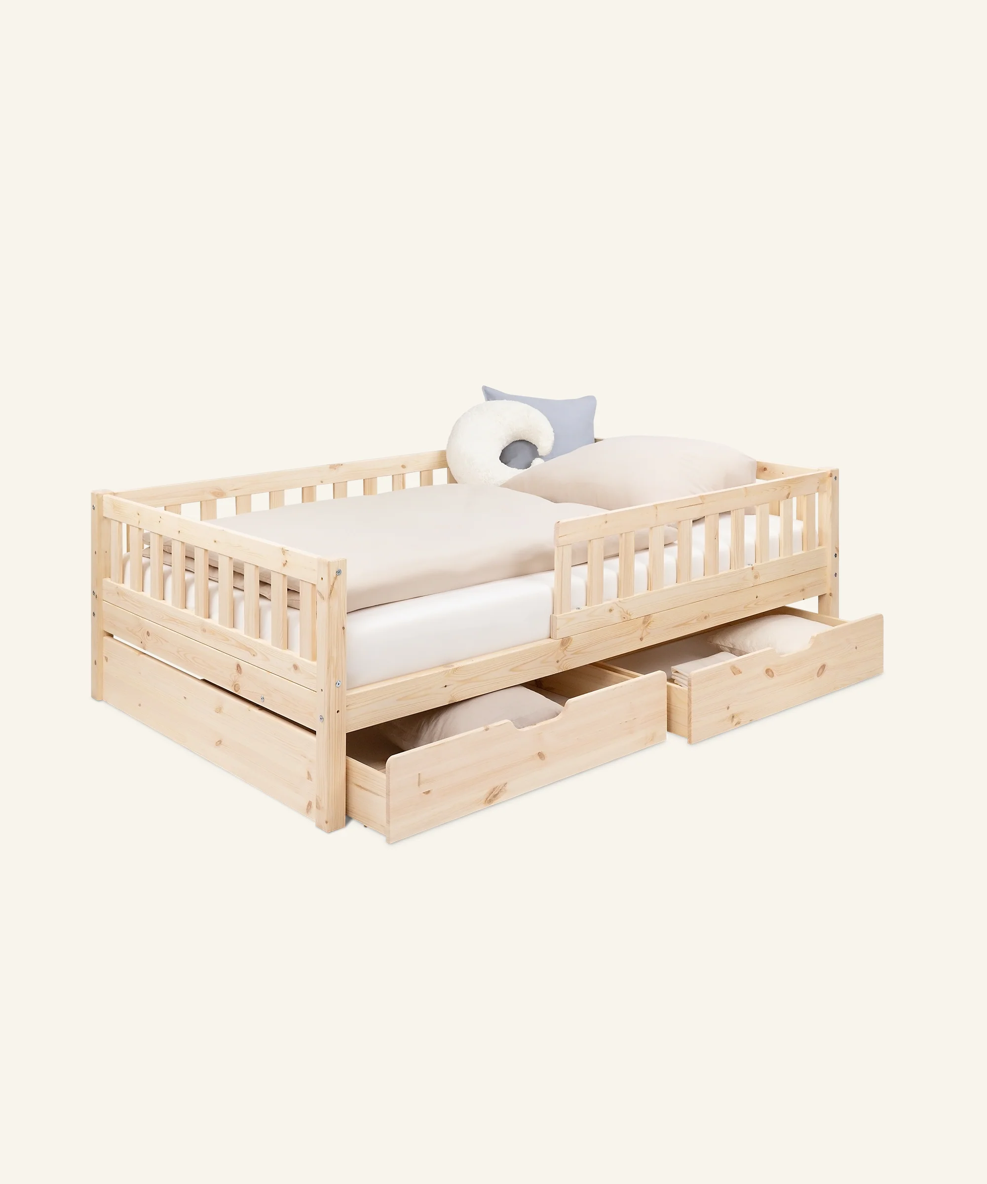 Kinderbett Lille  |  Kiefer Natur - Image 12