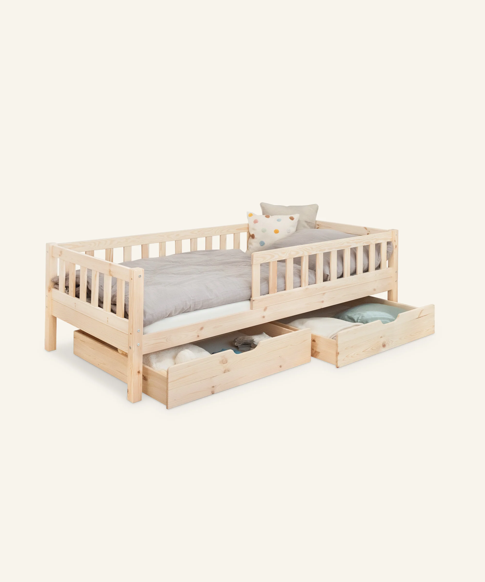 Kinderbett Lille  |  Kiefer Natur - Image 15
