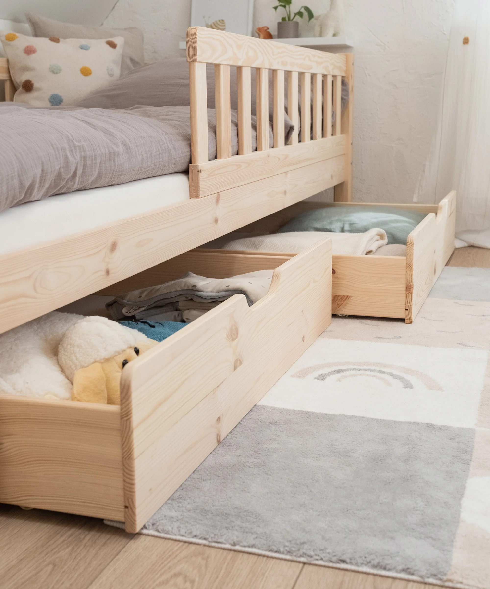 Kinderbett Lille  |  Kiefer Natur - Image 8
