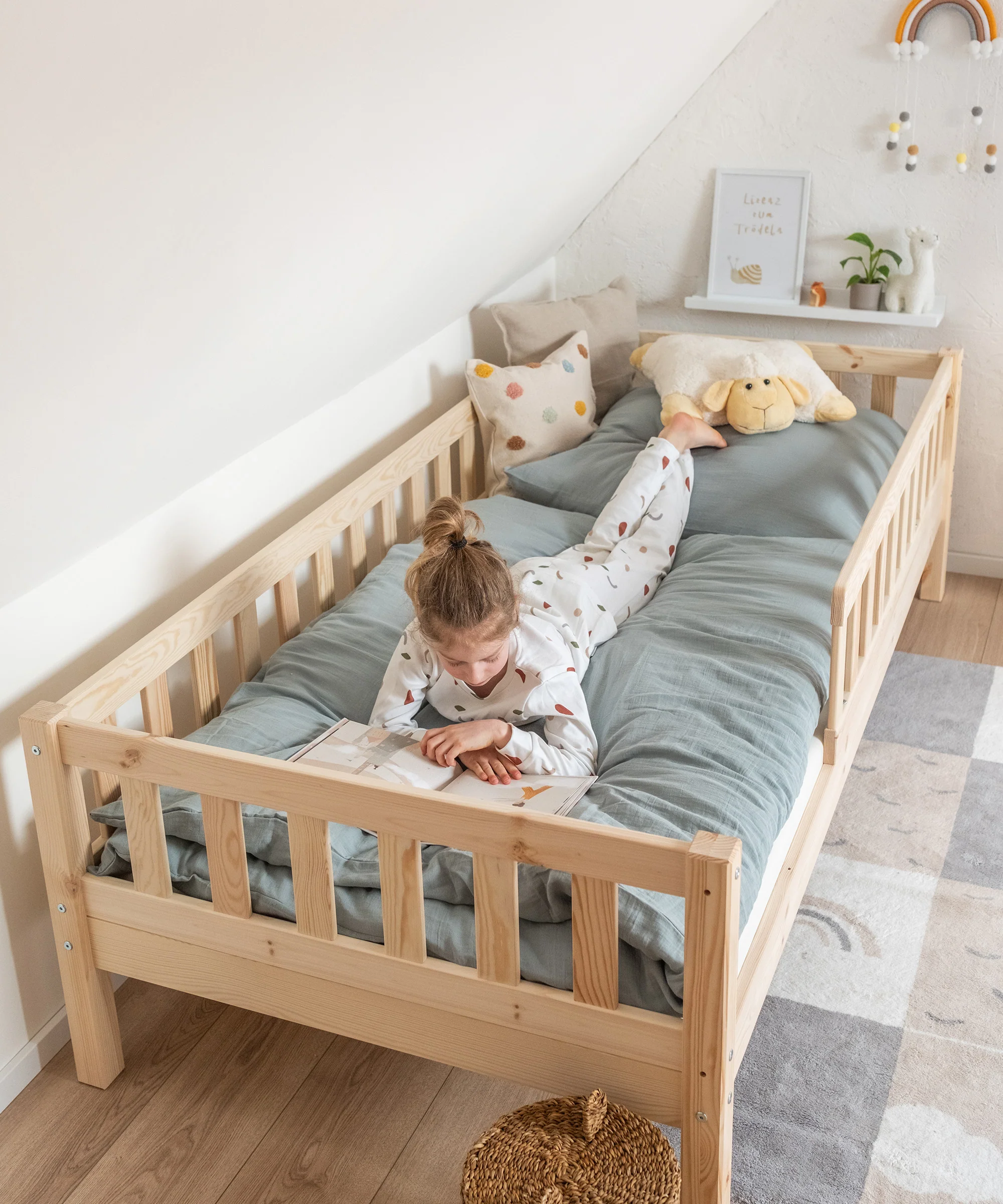Kinderbett Lille  |  Kiefer Natur - Image 9