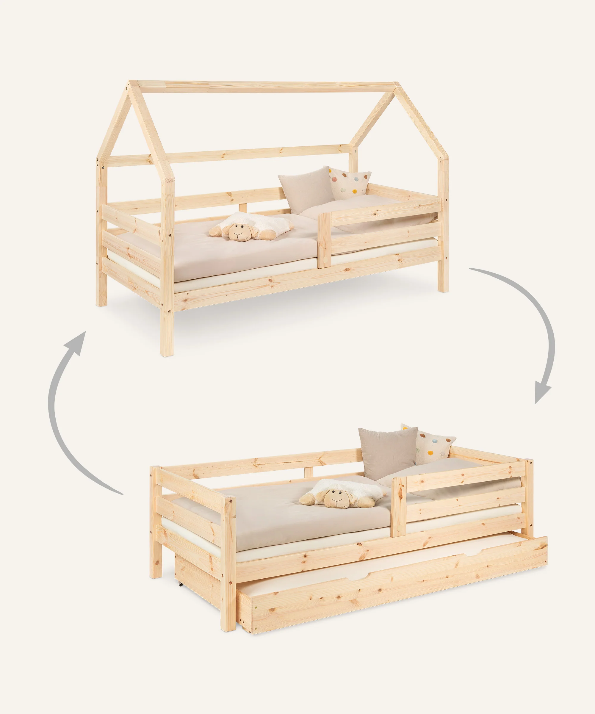 Kinderbett Sona  |  Kiefer Natur - Image 25