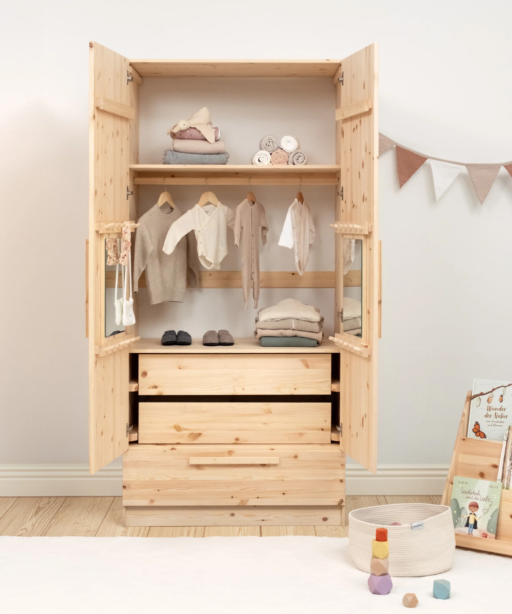 Zubehör Kleiderschrank Linia | Kiefer - Image 2