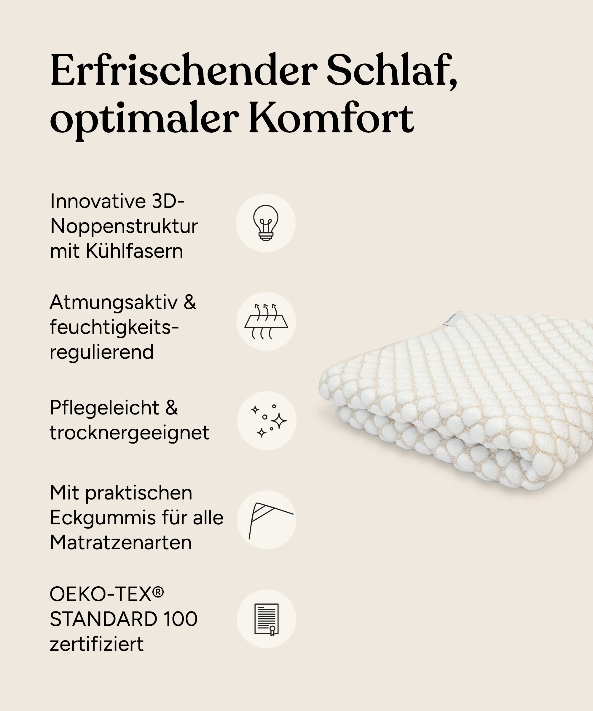 Matratzenauflage kühlend (B-Ware) - Image 3