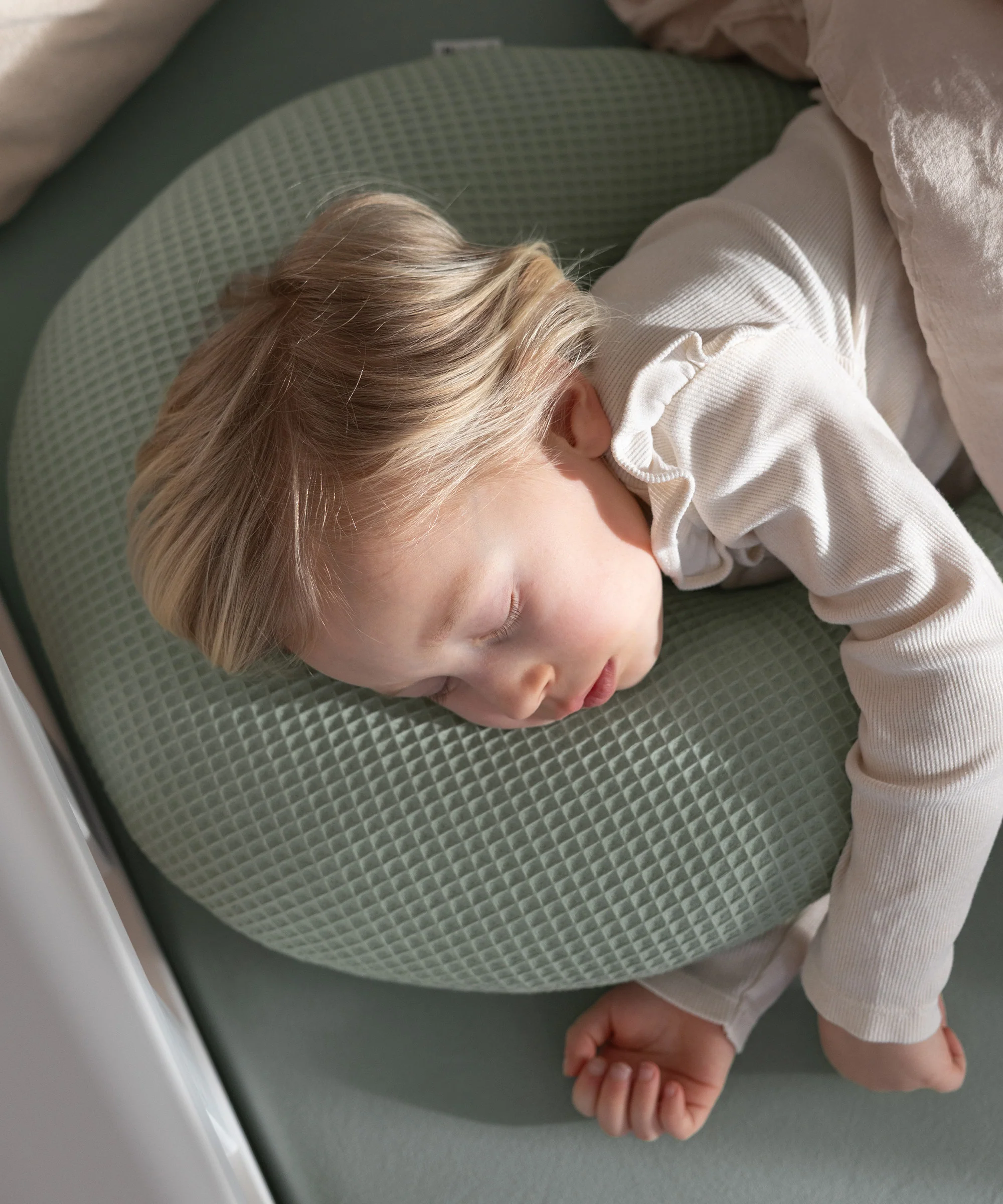 Kuschelkissen Mond | Waffelpiqué - Image 10