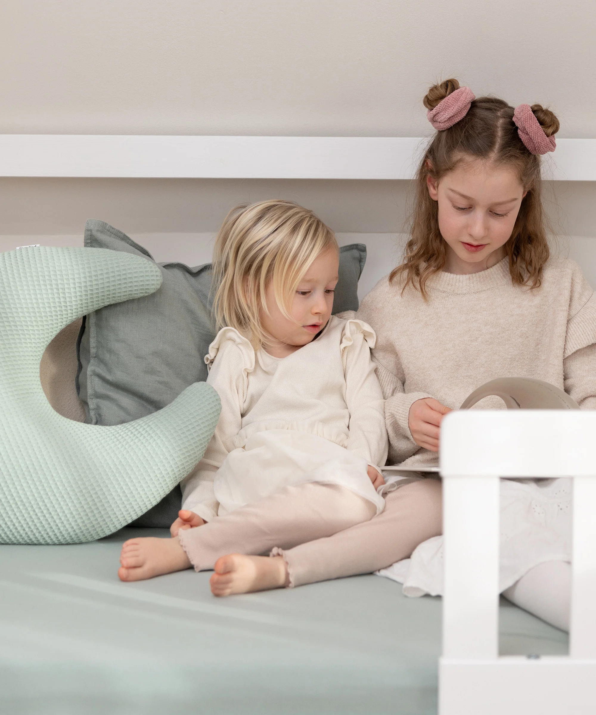 Kuschelkissen Mond | Waffelpiqué - Image 11