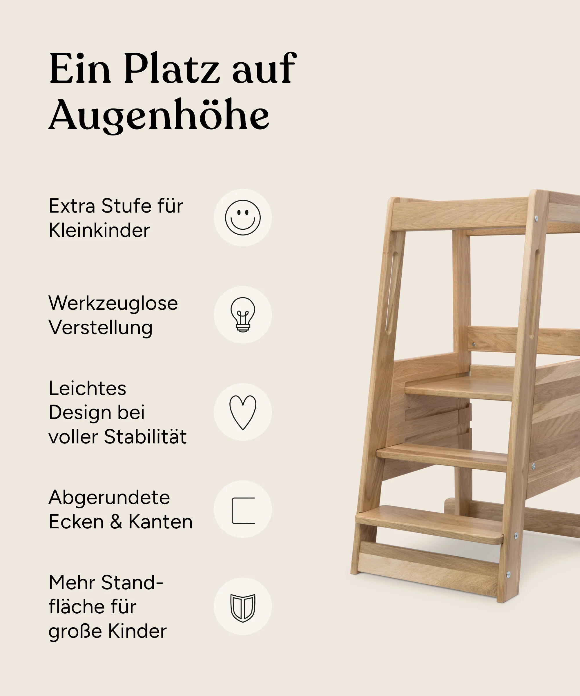 Lernturm | Eiche - Image 3