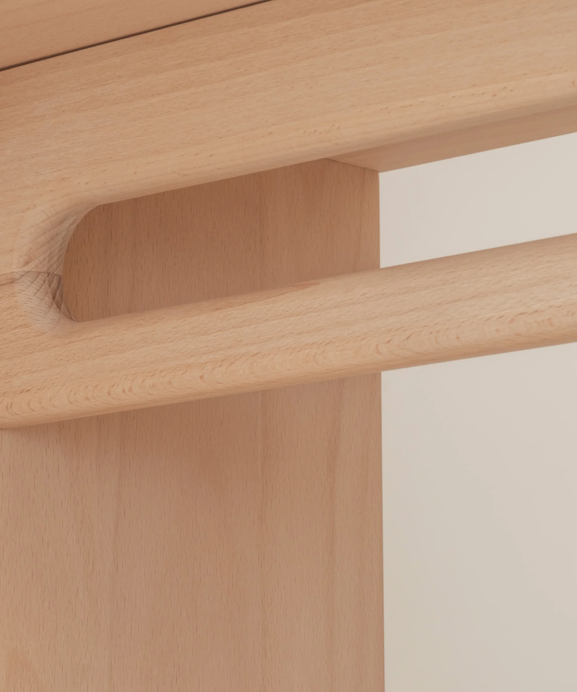 Montessori-Kleiderschrank (B-Ware) | Buche - Image 6