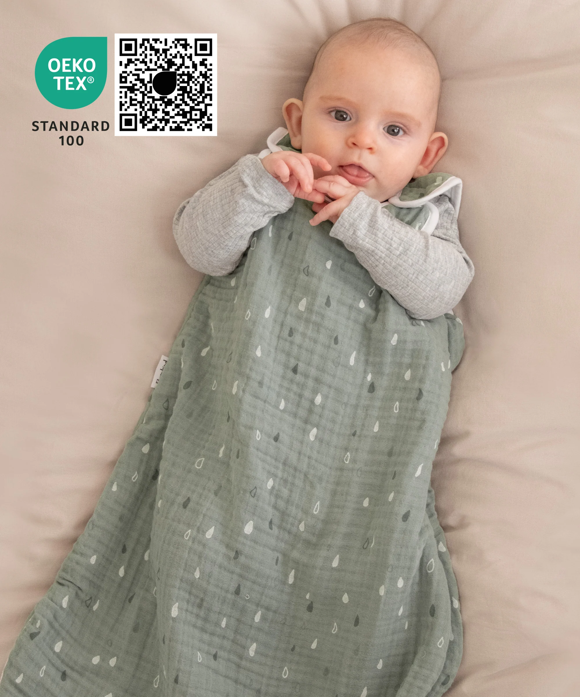 Babyschlafsack (B-Ware)  |  Sommer  |  Musselin - Image 9