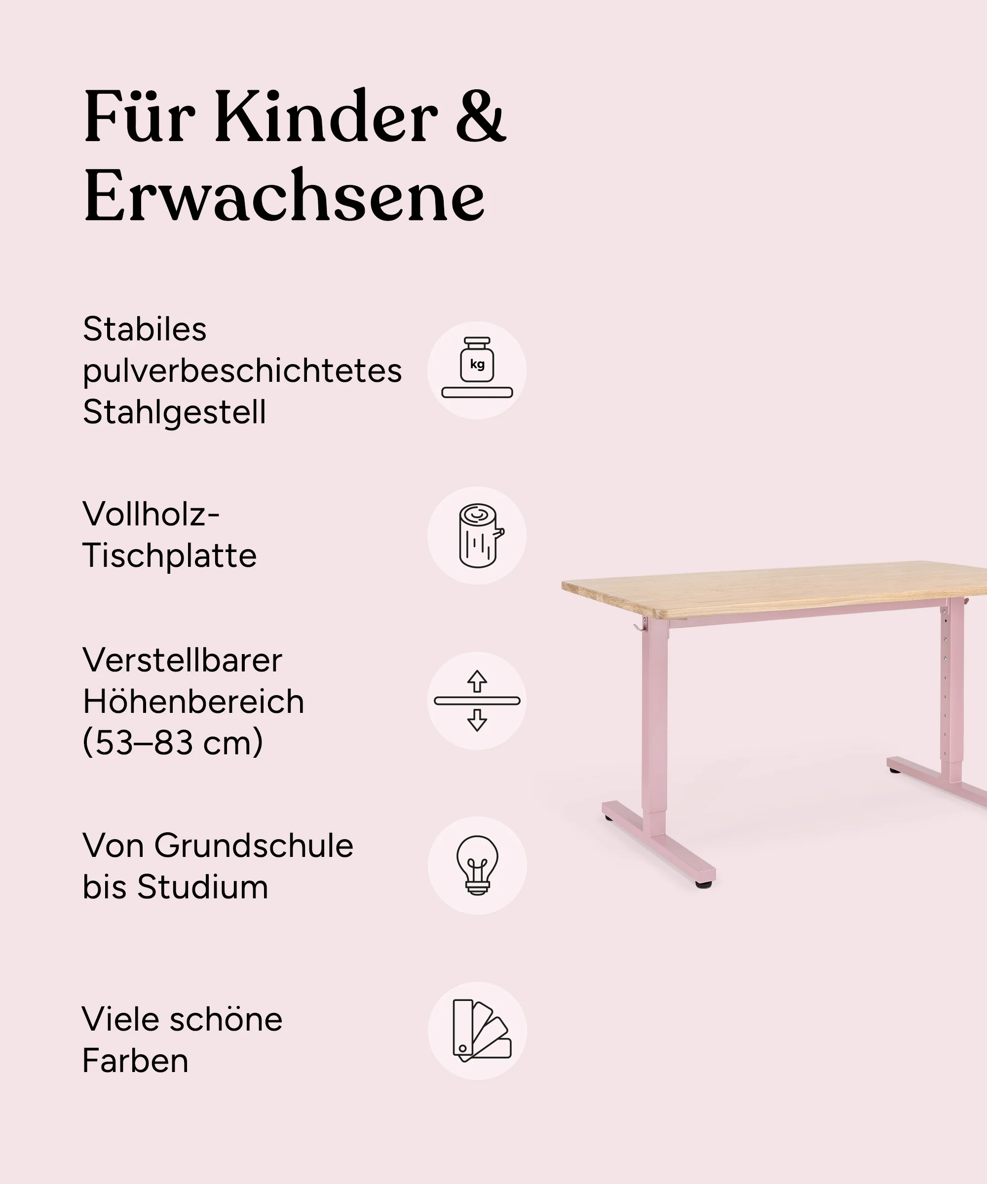 Schreibtisch | Eiche - Image 3