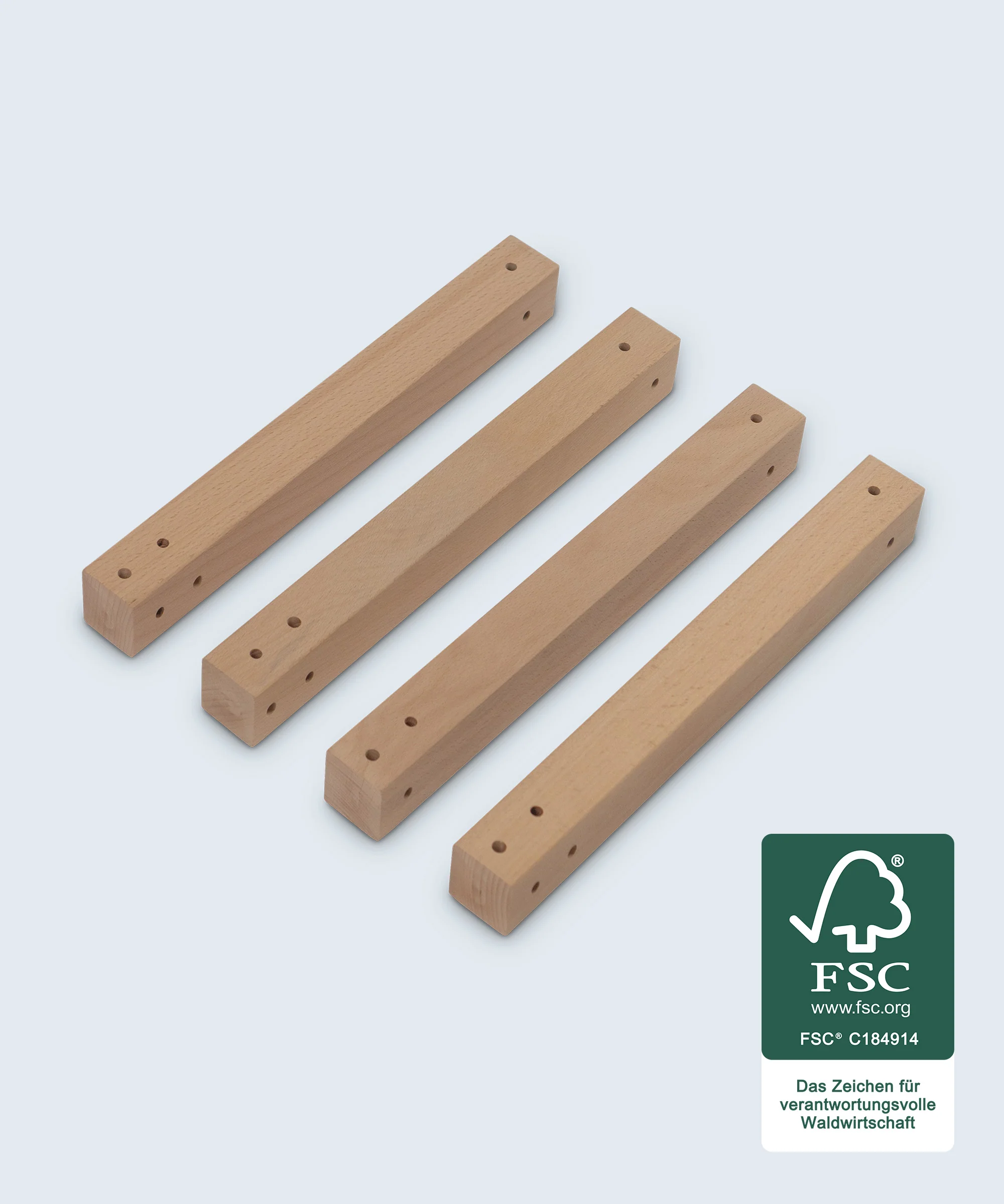 Umbau-Set Livo  |  Buche  |  zum Bodenbett - Image 4