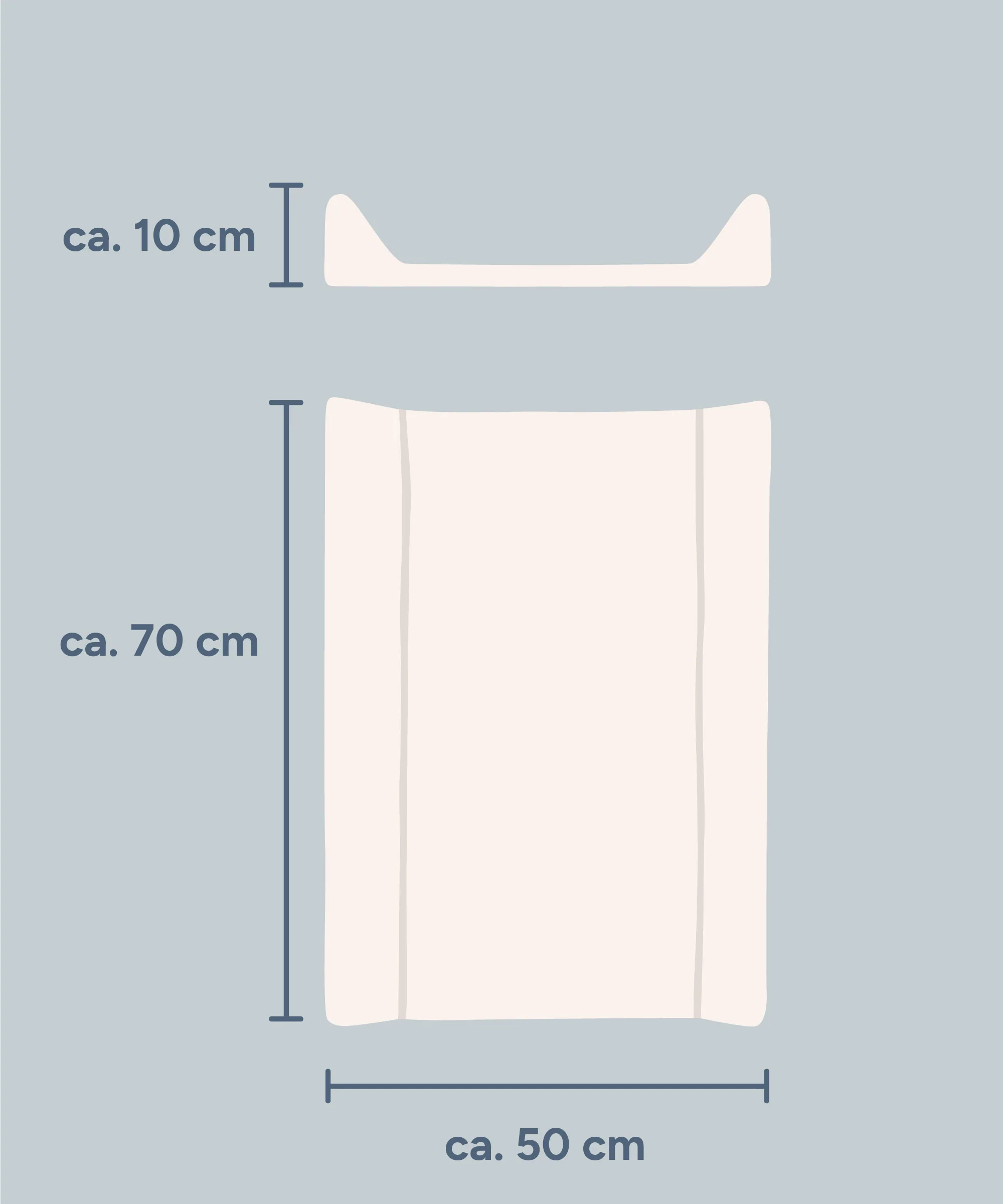 Wickelauflage (B-Ware)  |  abwaschbar  |  50 × 70 cm - Image 16