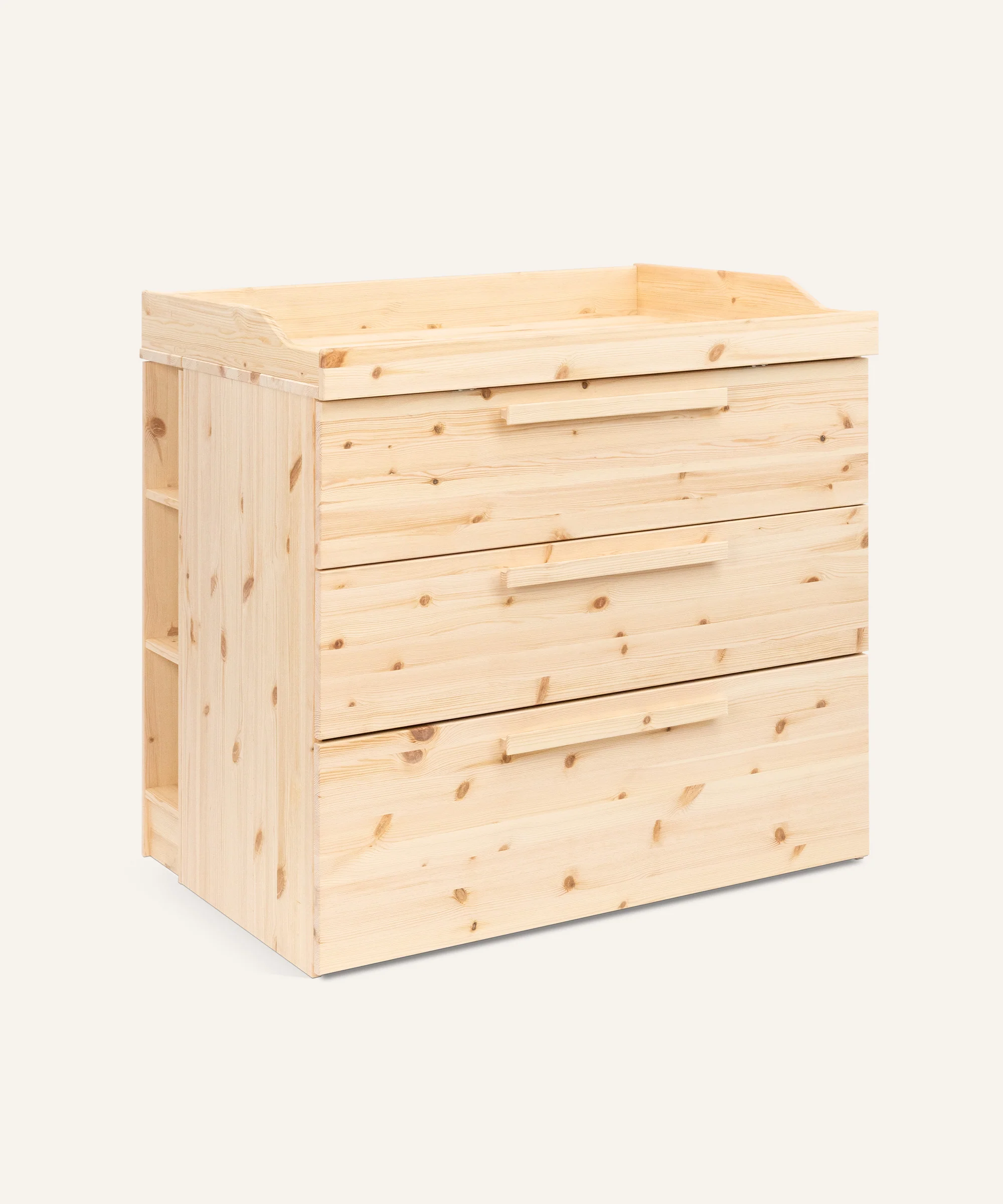Wickelkommode Linia mit Rollschublade | Kiefer Natur - Image 13